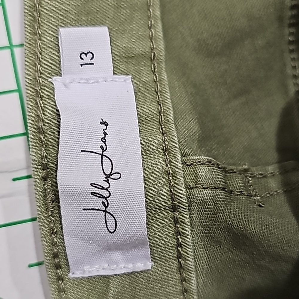 Jelly Jeans Women stretchy olive jeans - Picture 3 of 5